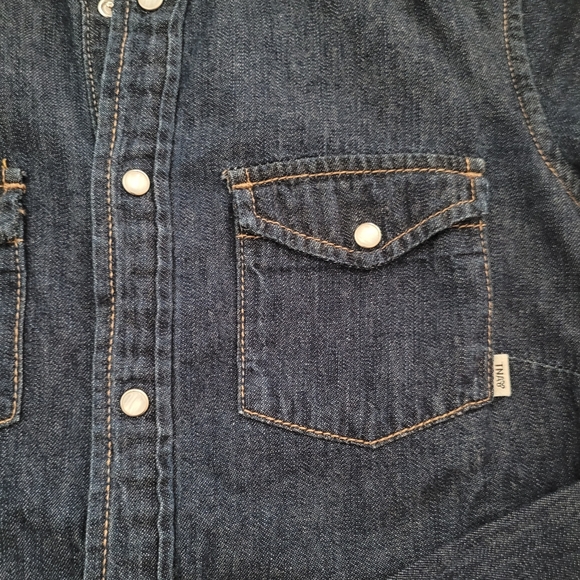 Aritzia TNA Denim Button Down Shirt - Picture 7 of 7
